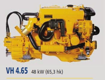 VETUS VH 465 65,3 hk m gear TMC345
