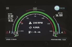 CANNME7 . Multifunktionsdisplay til elektrisk fremdrift