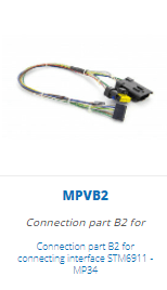 MPVB2 Connection part B2 for Connection part B2 for connecting interface STM6911 - MP34