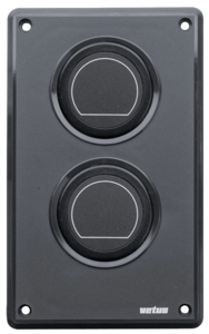 VETUS extension panel for 2 instruments with cut-out diameter of 52mm SKU: XTPAN252A